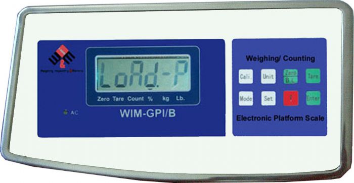Indicador electrónico de peso WIM-GPI/B
